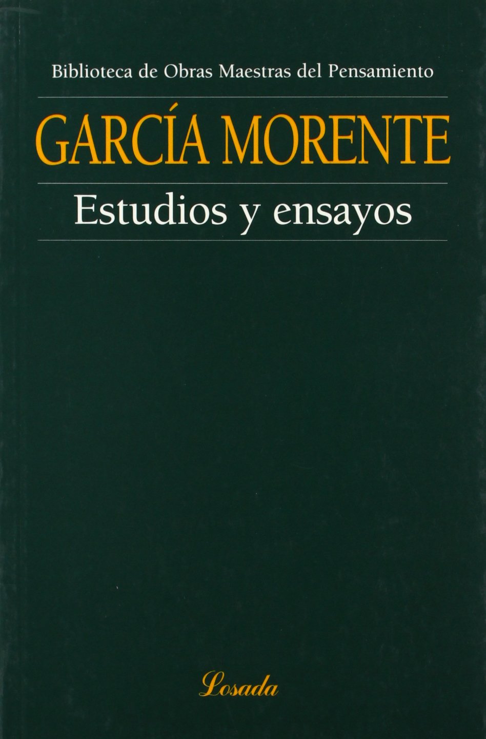 Estudios Y Ensayos