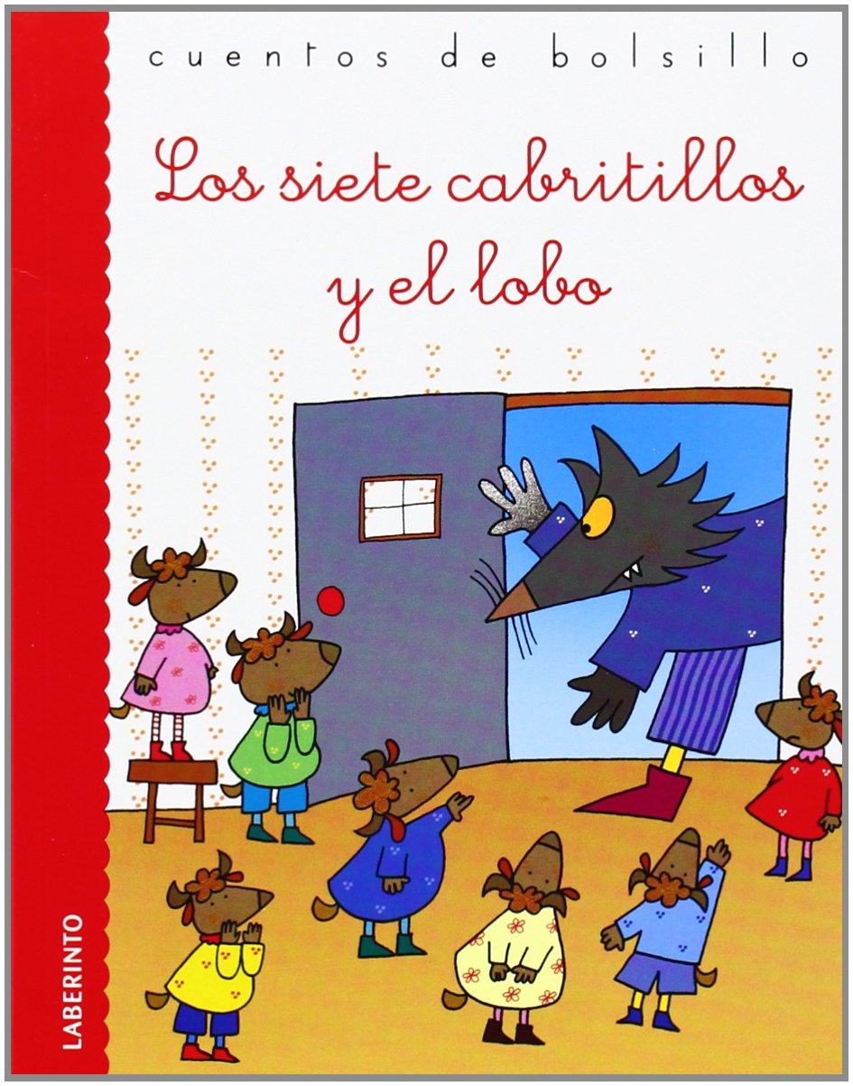 Los siete cabritillos y el lobo: 25 (Cuentos de bolsillo)