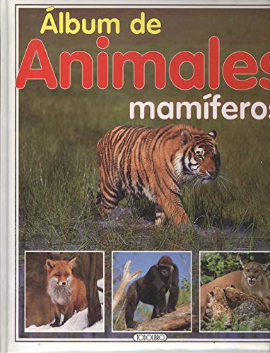 ALBUM DE ANIMALES MAMIFEROS COSAS DE NIÑOS