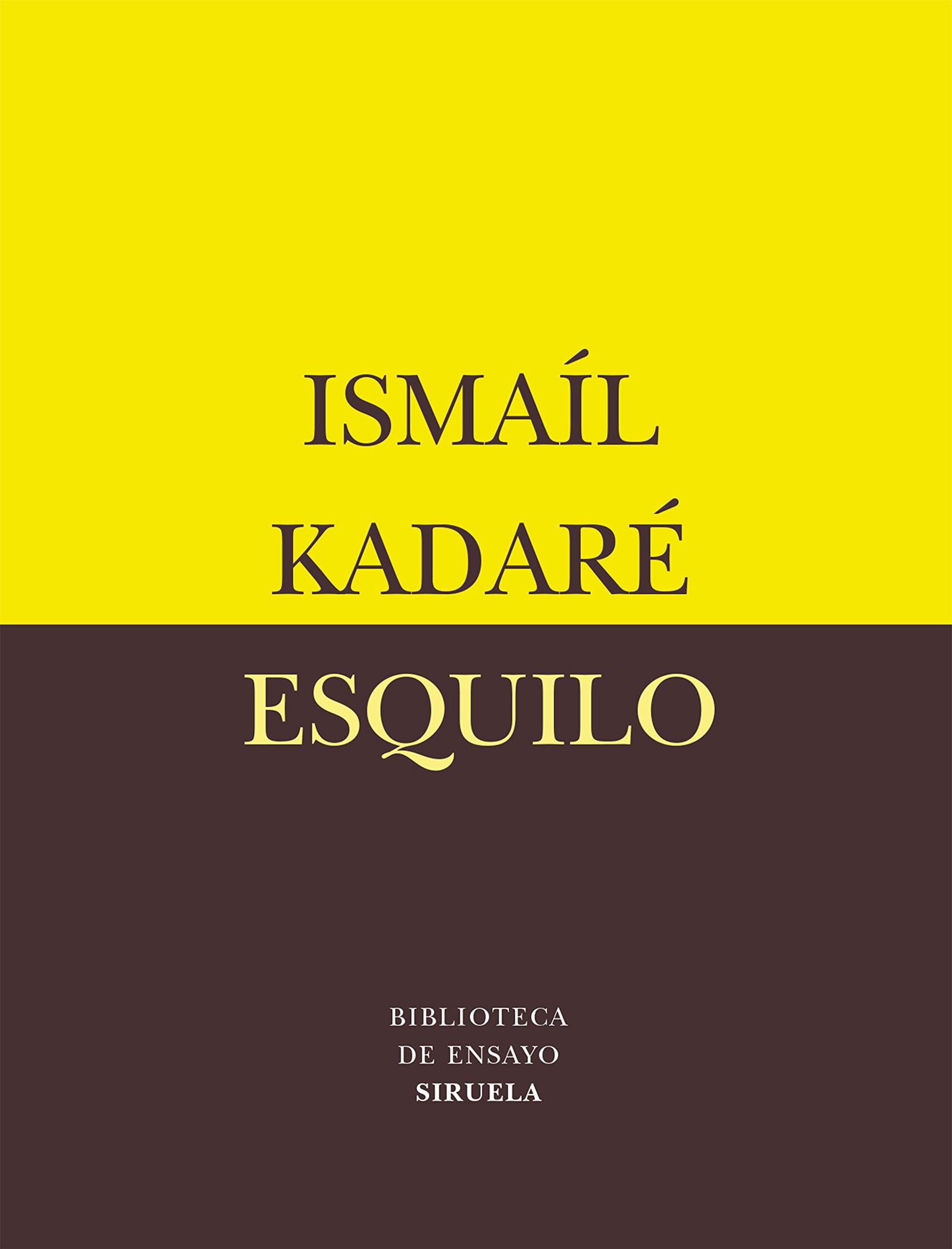 Esquilo: El gran perdedor: 30 (Biblioteca de Ensayo / Serie menor)