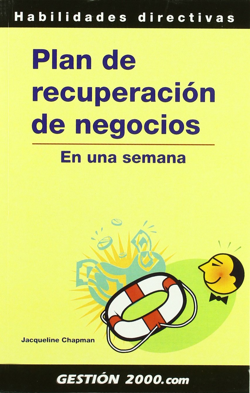 Plan de recuperación de negocios: En una semana: 1