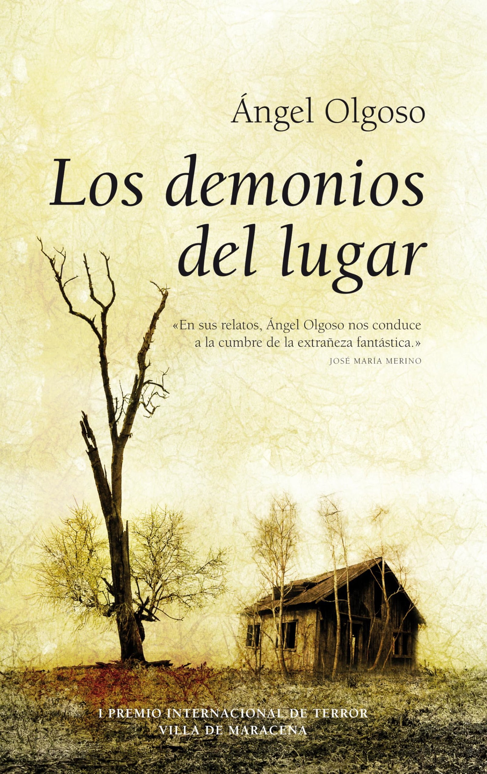 Los demonios del lugar: Premio Narrativa de Terror Villa de Maracena.?En sus relatos, Ángel Olgoso nos conduce a la cumbre de la extrañeza fantástica? (José María Merino) (SIN COLECCION)