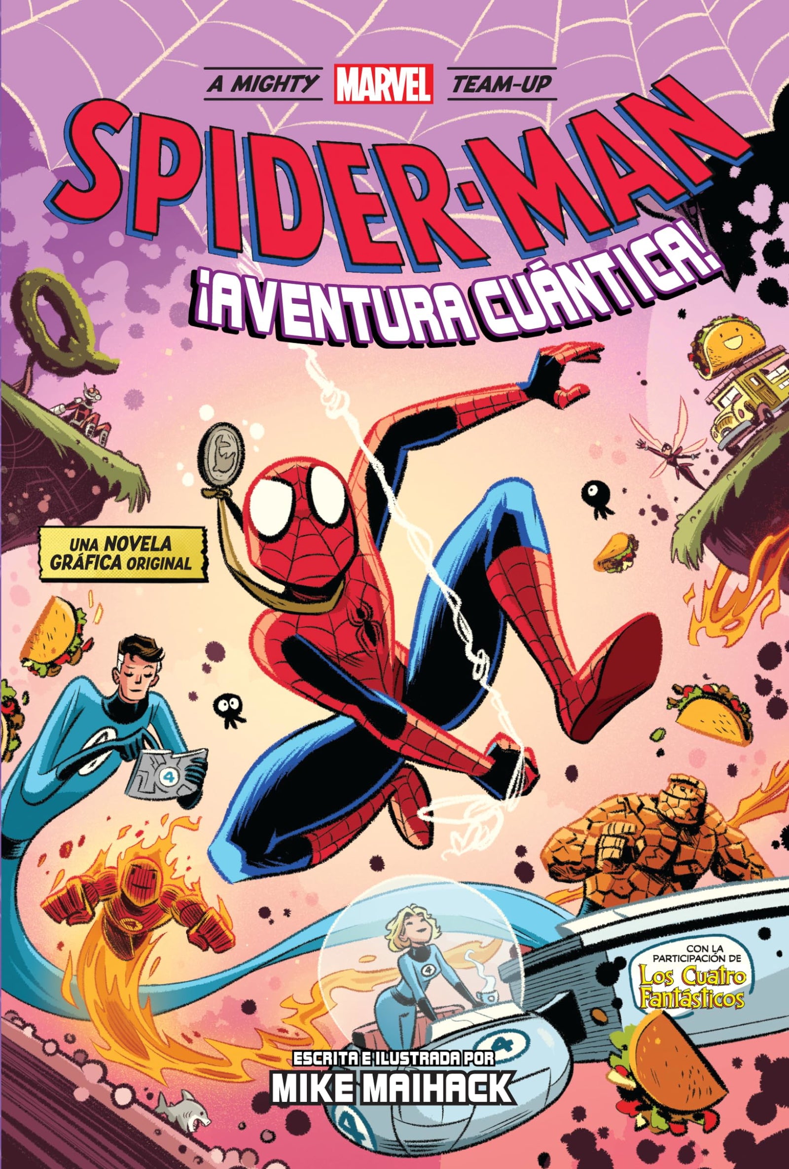 Marvel scholastic spider-man. ¡aventura cuántica!