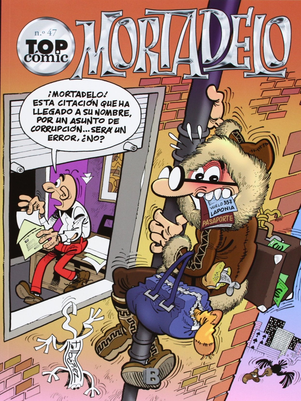 La bombilla... ¡chao, chiquilla! | El caso de los señores pequeñitos (Top Cómic Mortadelo 47) (Bruguera Clásica)