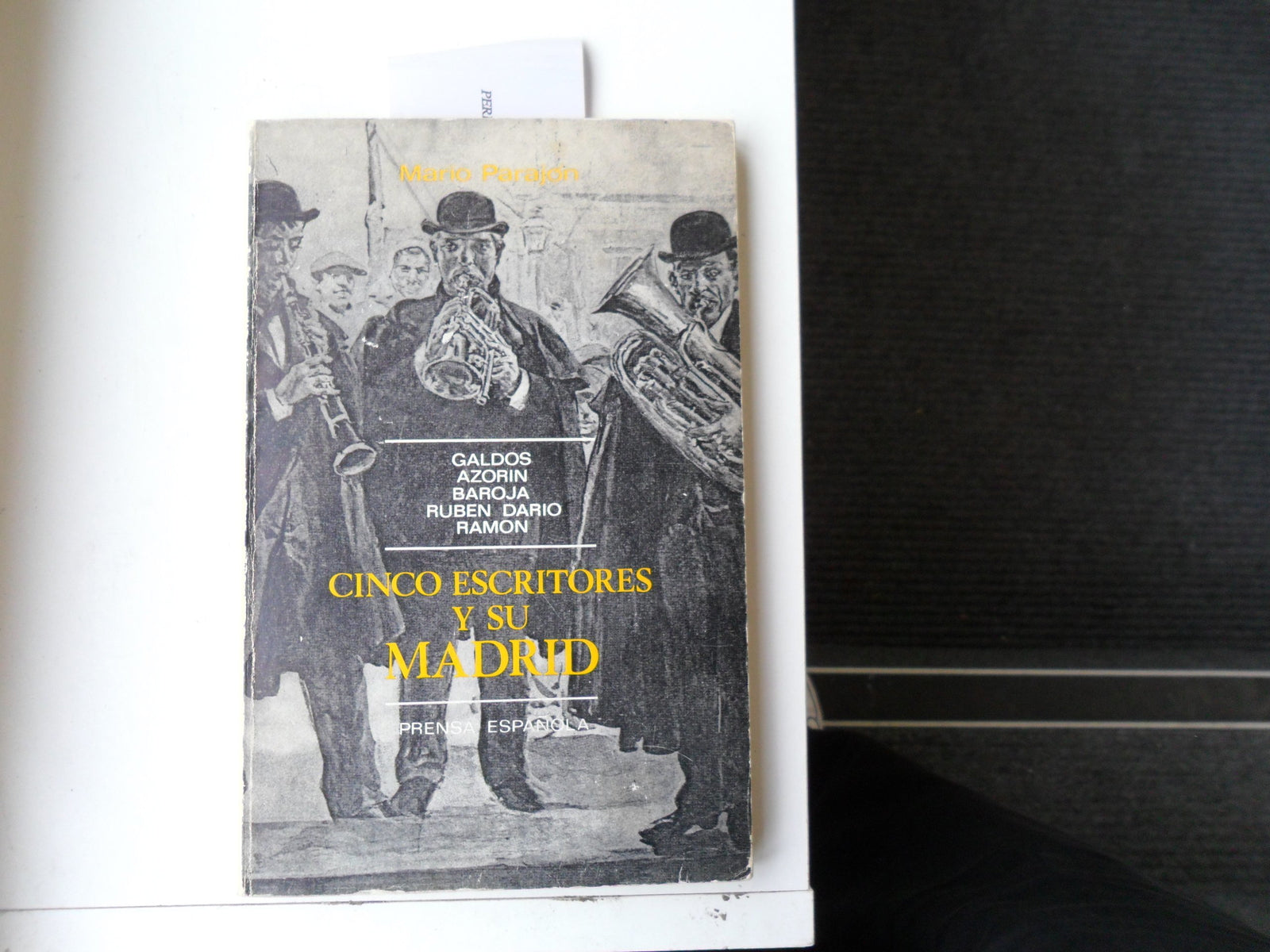 Cinco escritores y su Madrid