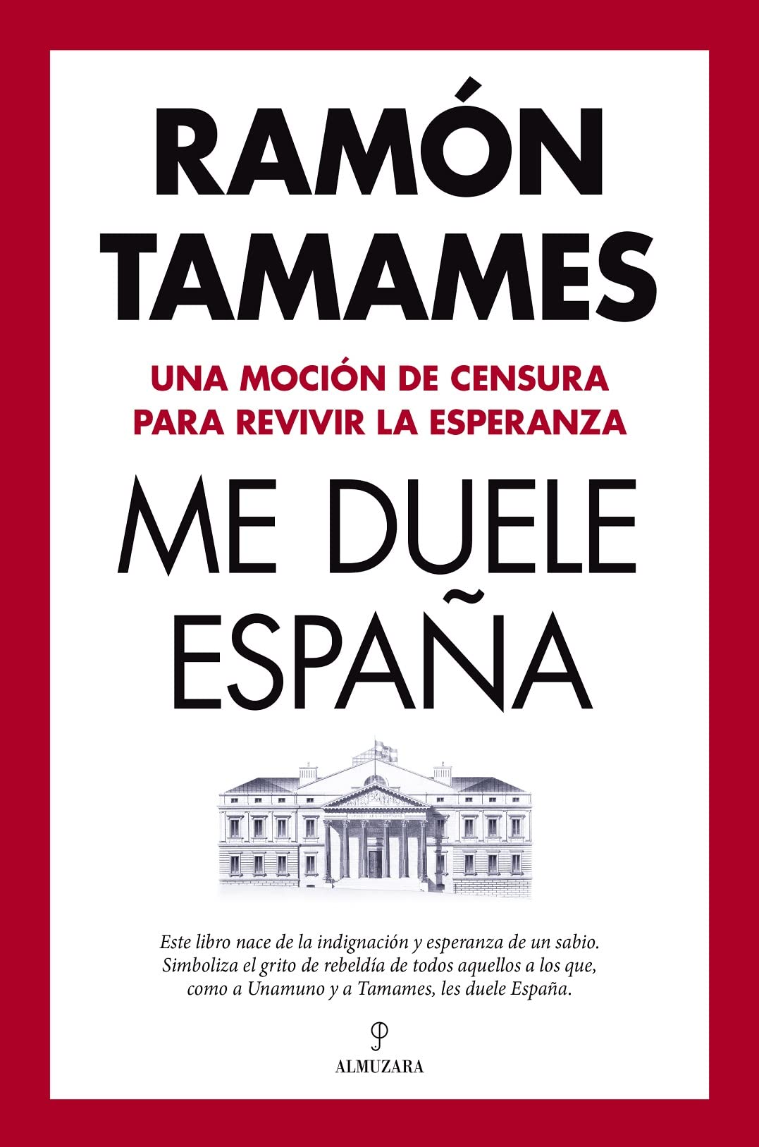 Me duele España; Una moción de censura para revivir la esperanza (Pensamiento político)