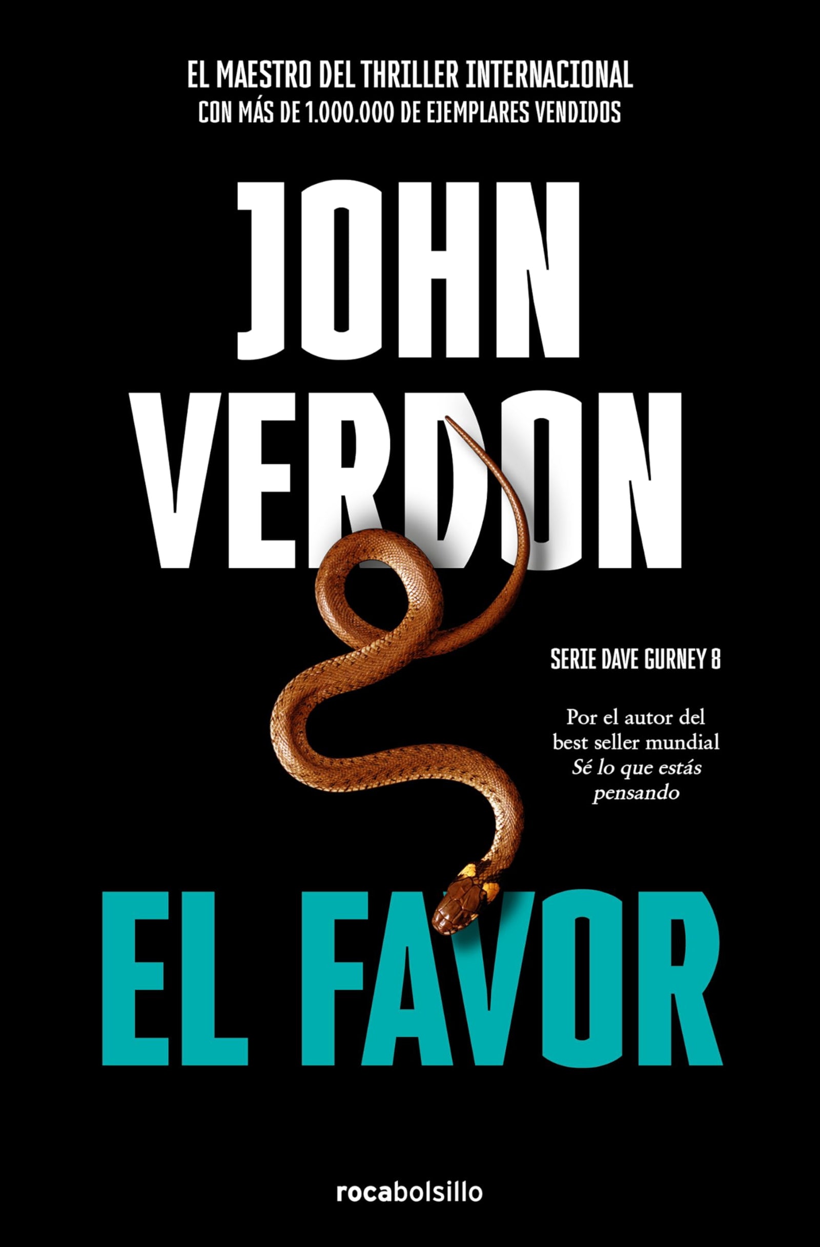 El favor (Serie David Gurney 8) (Best Seller | Ficción)
