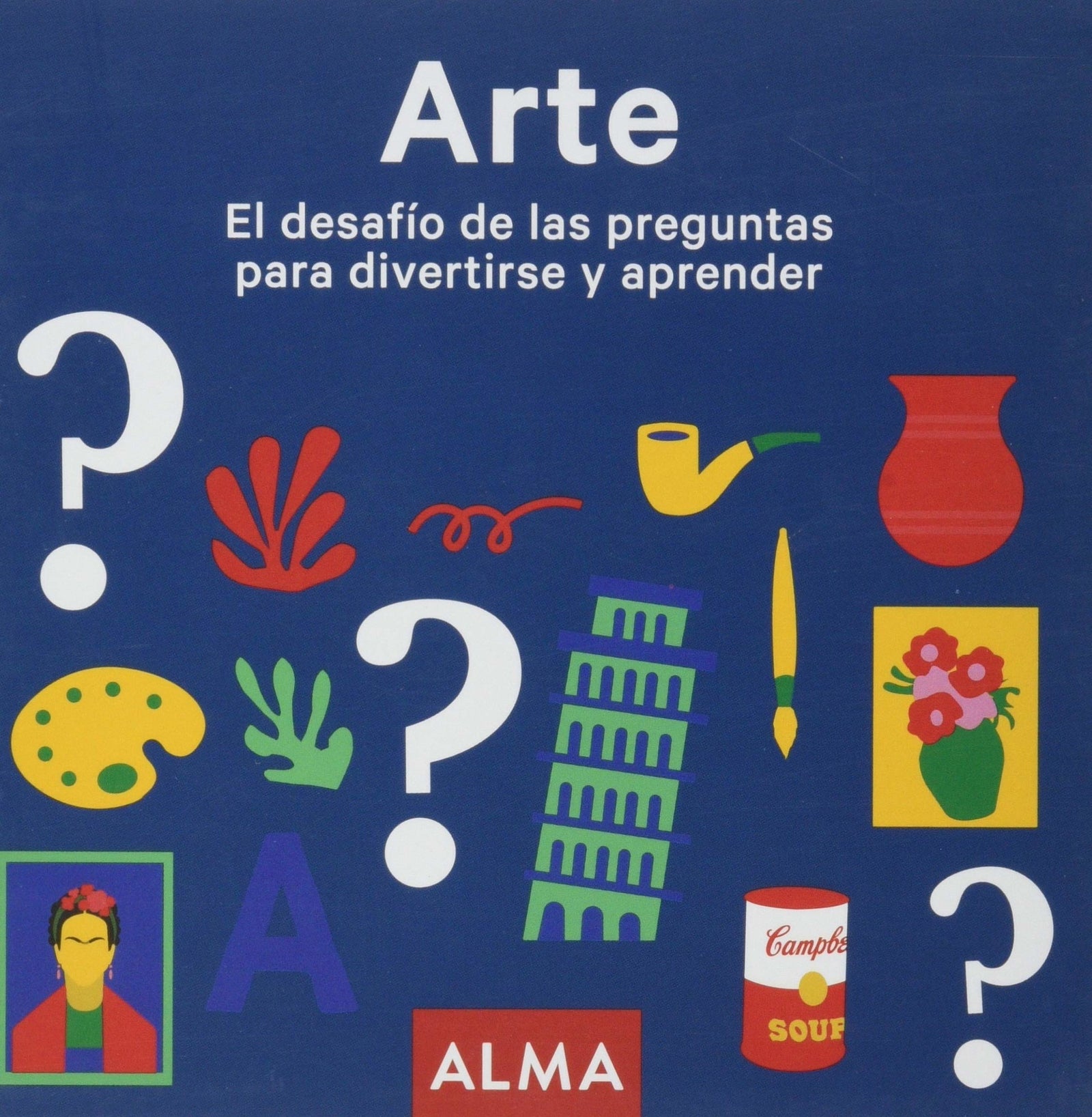 Arte. El desafío de las preguntas para divertirse y aprender: 25 (Cuadrados de diversión)