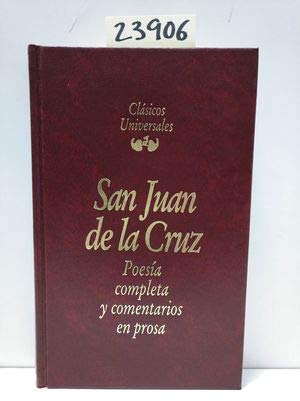 Poesia completa y comentarios en prosa