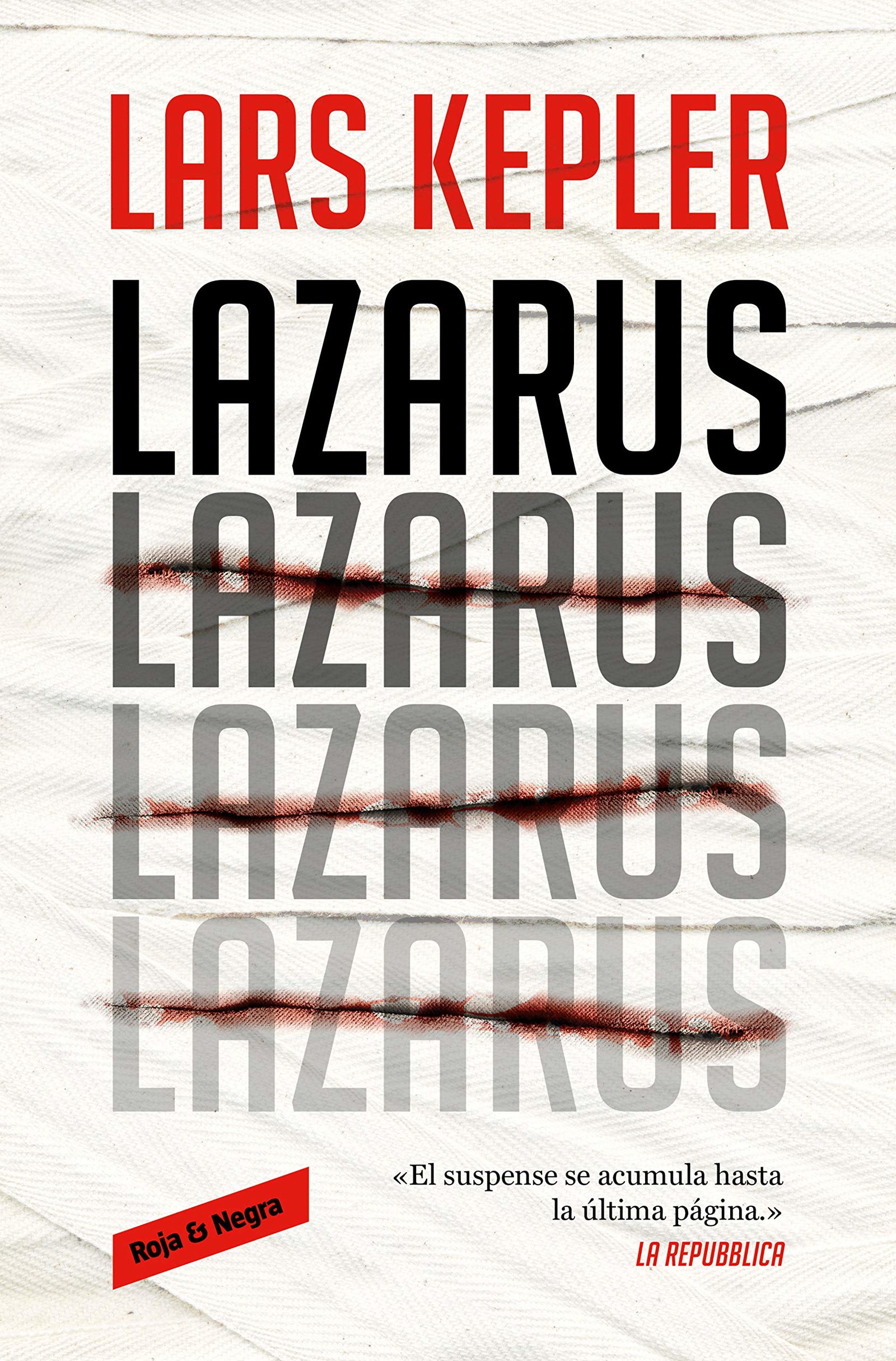 Lazarus (Inspector Joona Linna 7) (Roja y negra)