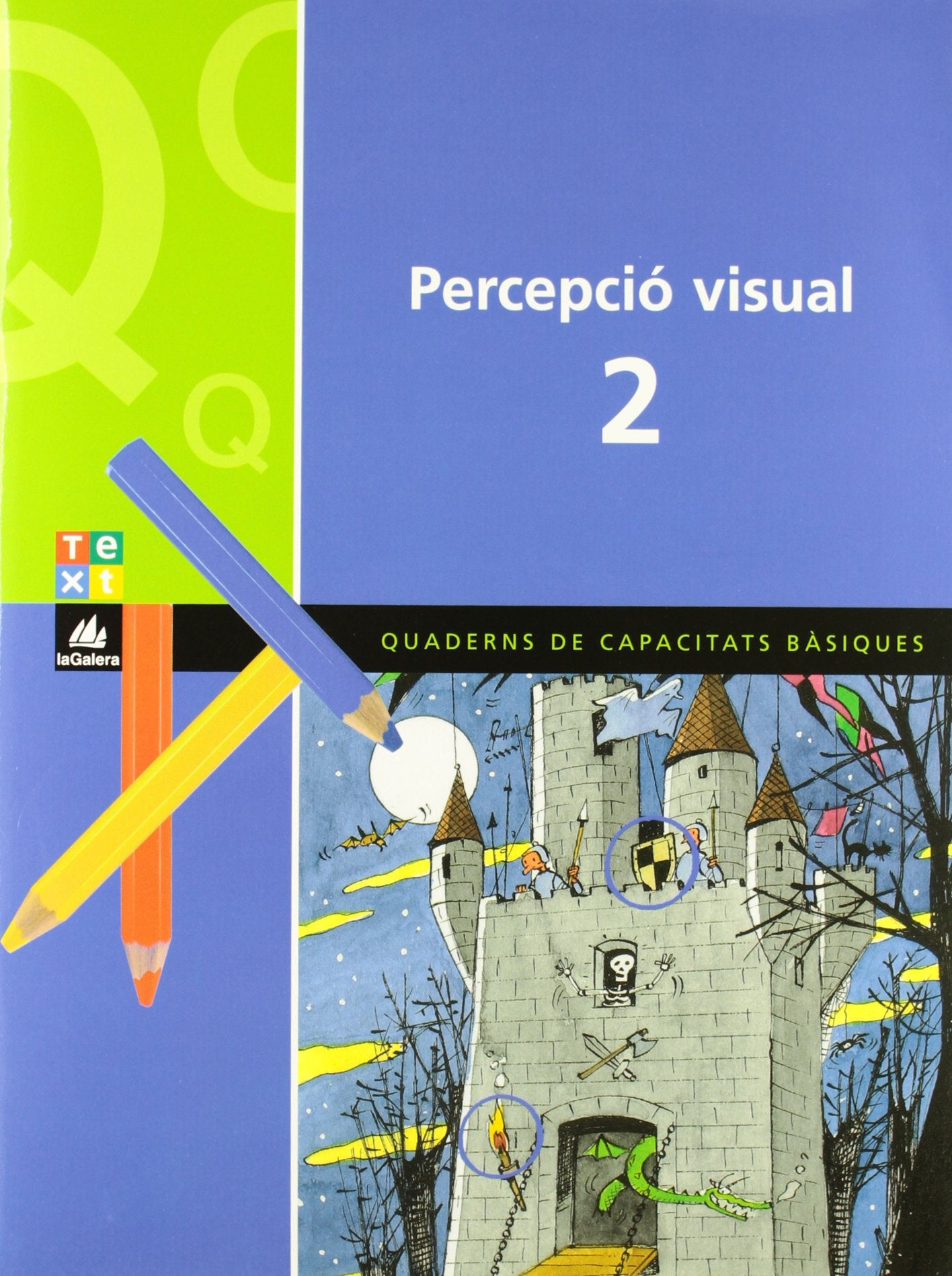 Quadern de percepció visual 2 (Q. DE CAPACITATS BÀSIQUES) - 9788441209275: 707 (Quad. capacitats bàsiques)
