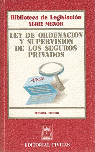 LEY DE ORDENACIÓN Y SUPERVISIÓN DE LOS SEGUROS PRIVADOS