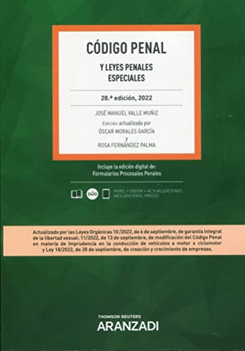 Código Penal: y Leyes Penales Especiales (Código Básico)