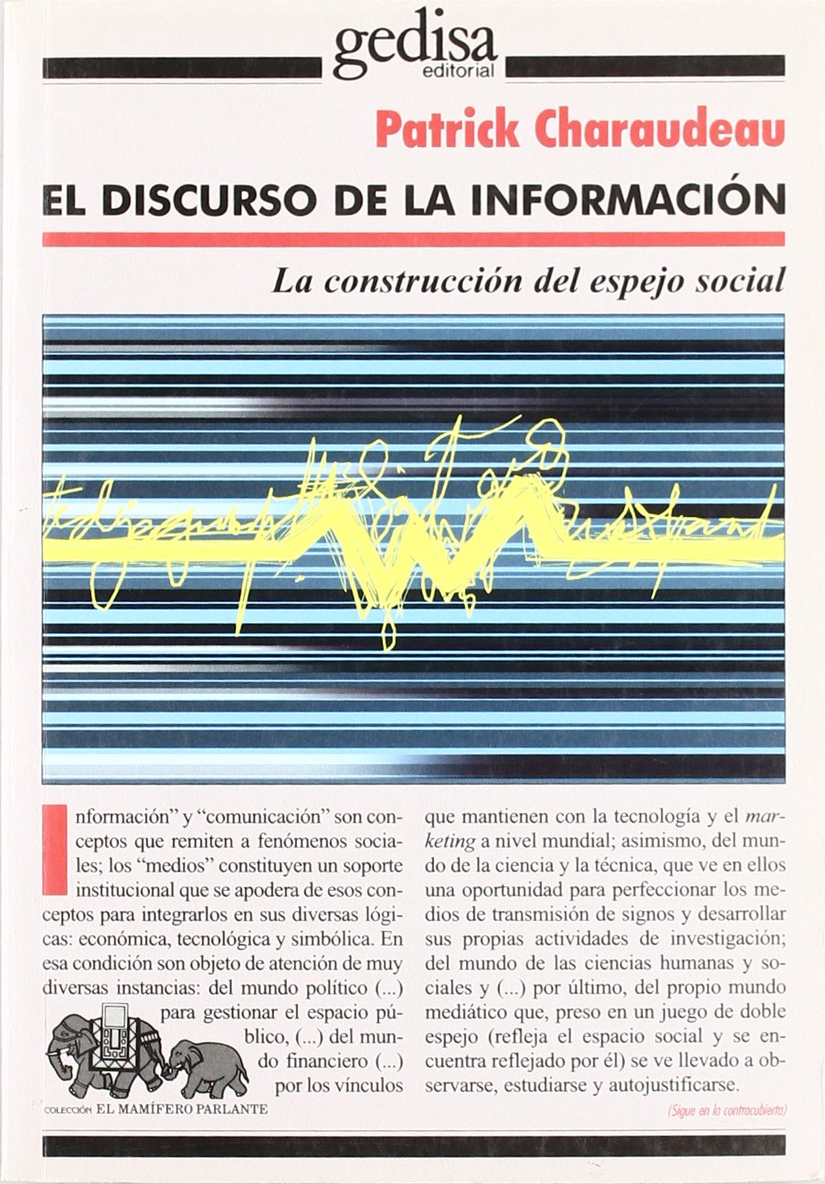 Discurso de la información mediática (SIN COLECCION)