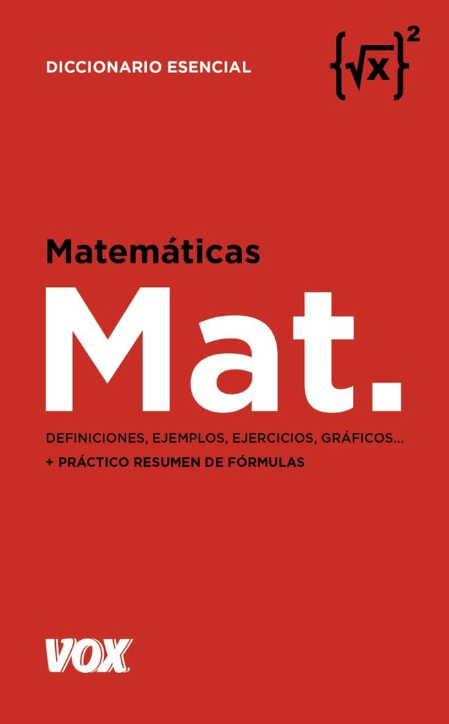 Matemáticas (VOX - Diccionarios Temáticos Vox - Colección Vox 10)
