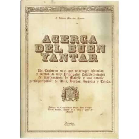 Acerca del buen yantar