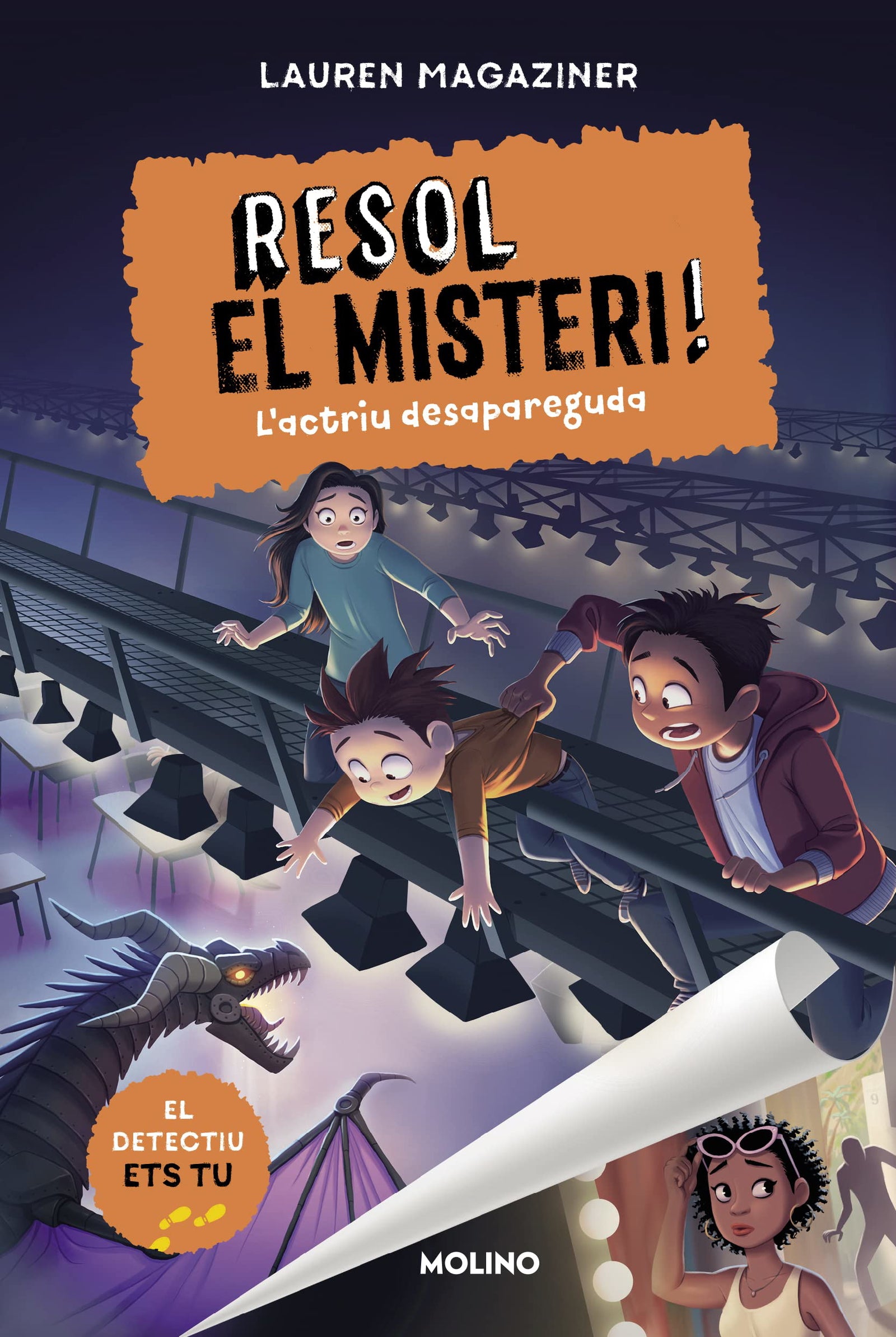 Resol el misteri! 2 - L'actriu desapareguda (Col·lecció Resol el misteri)