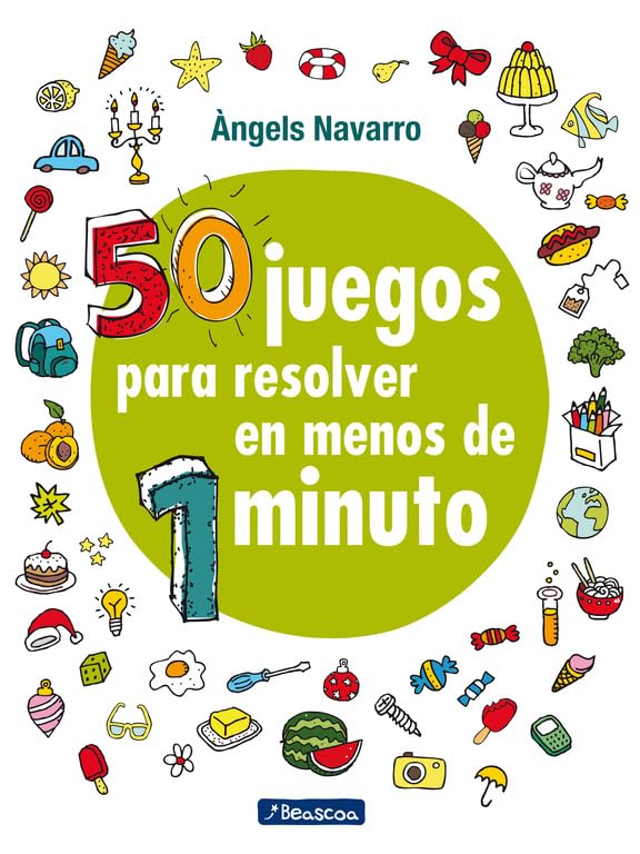 50 juegos para resolver en menos de 1 minutos (Juega y aprende) (Pequeños curiosos)