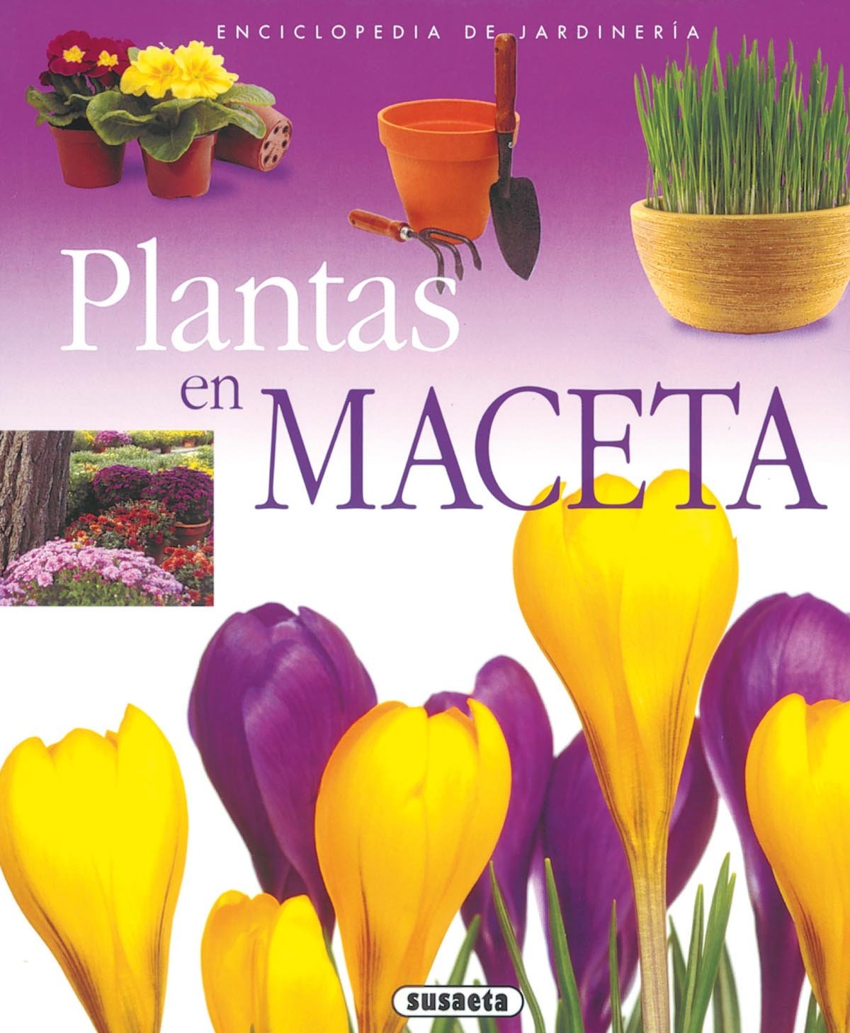 Plantas En Macetas (Enci.De Jardin) (Enciclopedia De Jardinería)