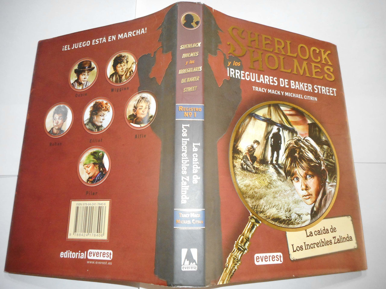 SHERLOCK HOLMES y los irregulares de Baker Street. La caída de Los Increíbles Zalinda