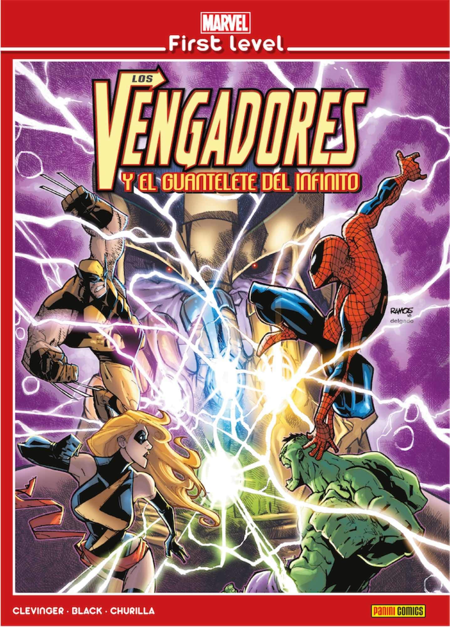 MARVEL FIRST LEVEL 01: LOS VENGADORES Y EL GUANTELETE DEL INFINITO