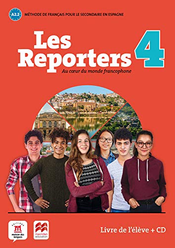 Les reporters 4 - A2.2 Éd. Macmillan - Livre de l'élève + CD - 9788417260248 (DIFUSION)