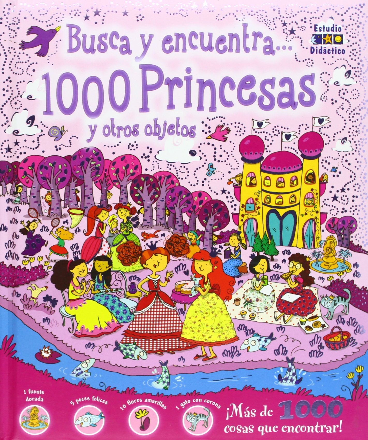 1000 Princesas y otros objetos: 001 (Busca y encuentra)
