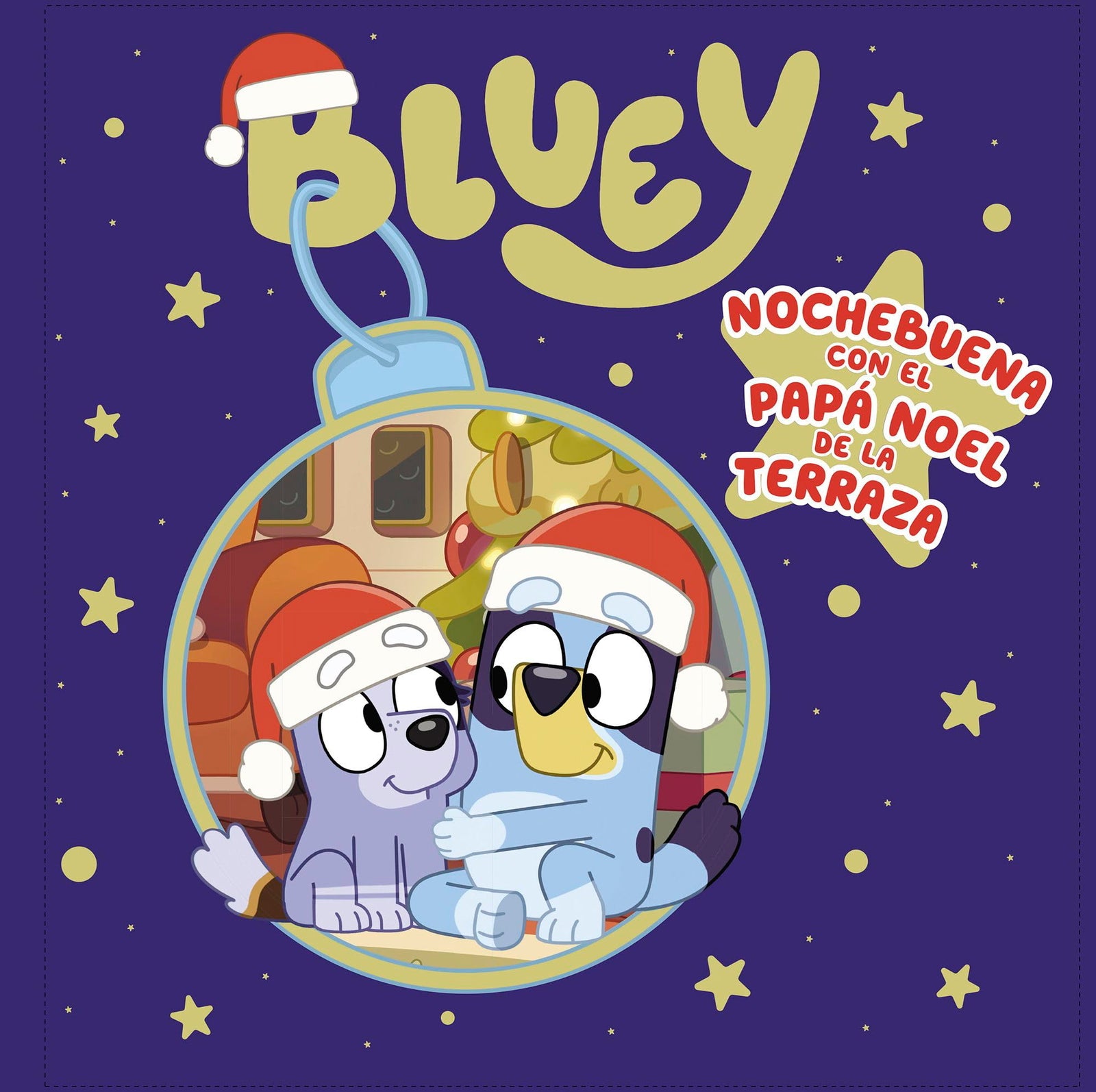 Bluey. Un cuento - Nochebuena con el Papá Noel de la terraza (edición en español) (Cuentos infantiles)