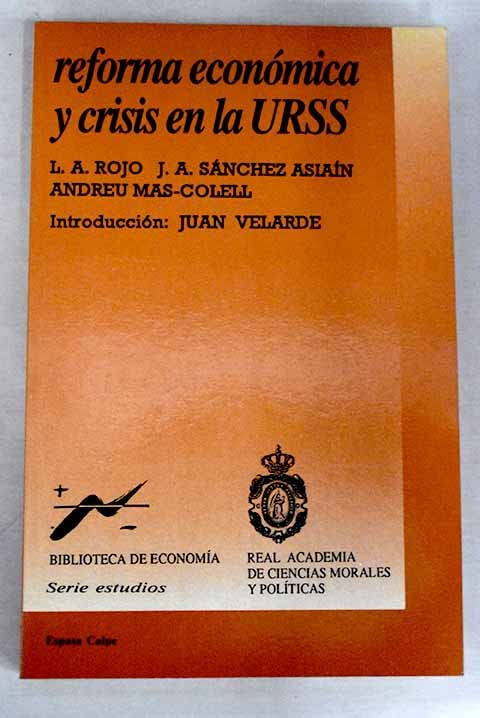 Reforma economica y crisis en la urss
