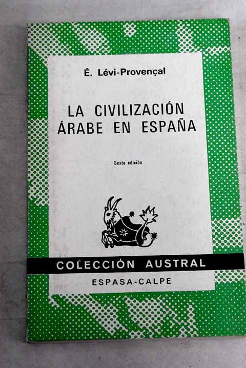 Civilizacion arabe en España, la