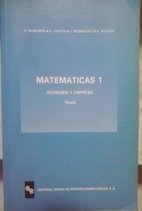 Matematicas, I: economia y empresa(teoria)