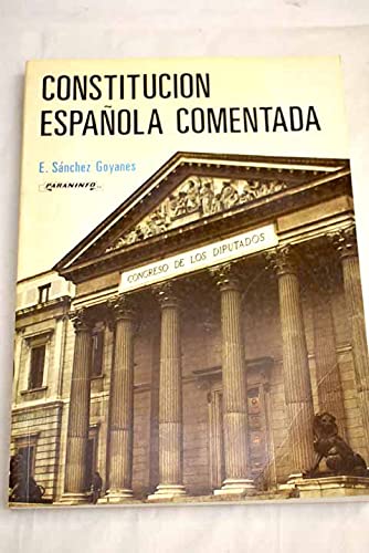 CONSTITUCION ESPAÑOLA COMENTADA