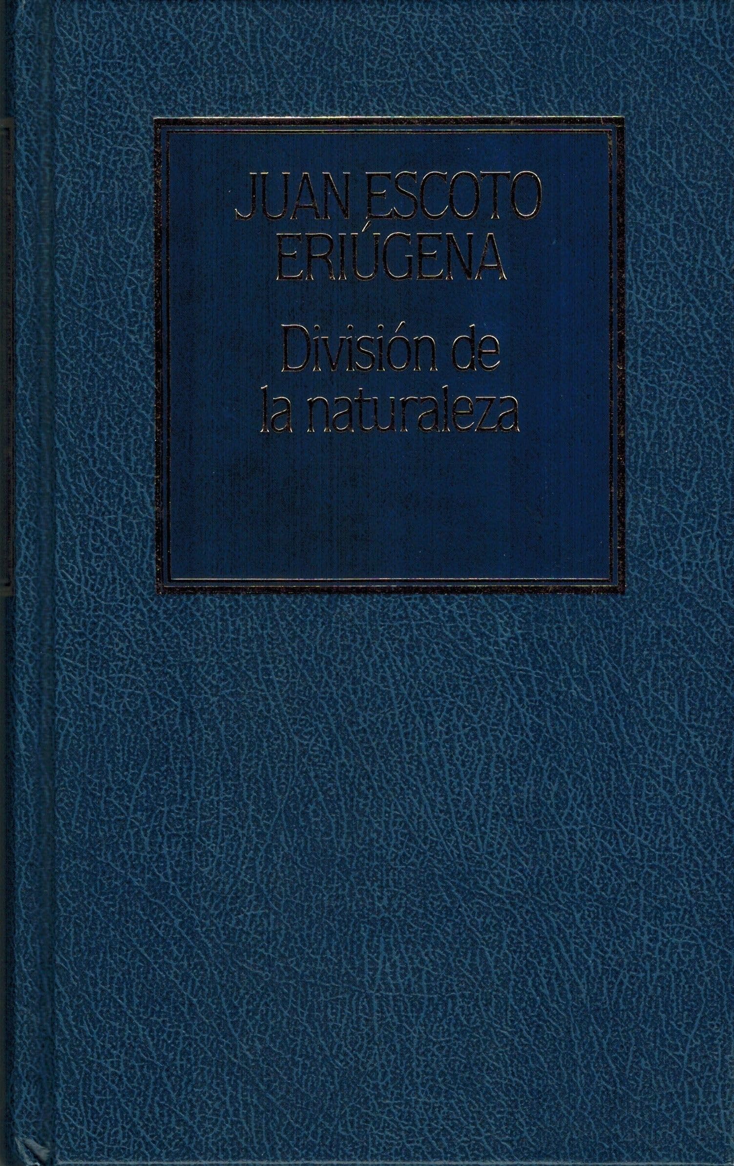 DIVISION DE LA NATURALEZA