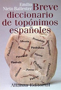 Breve diccionario de topónimos españoles (Libros Singulares (Ls))