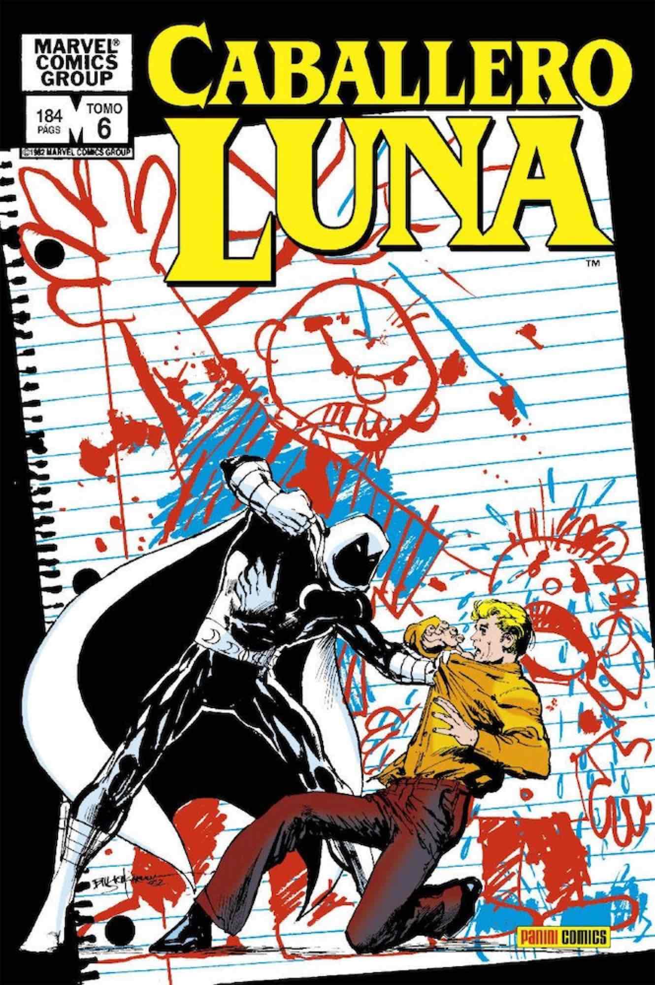 Biblioteca caballero luna n.6. 1982: moon knight 22-26 usa