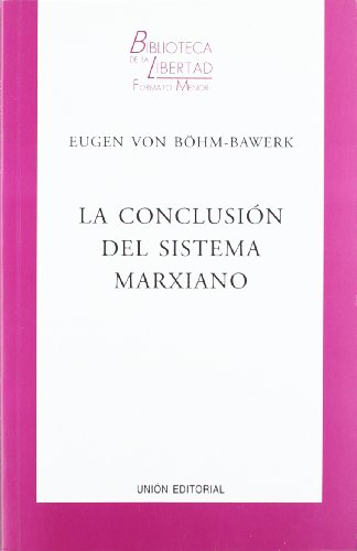 La conclusión del sistema marxiano (SIN COLECCION)