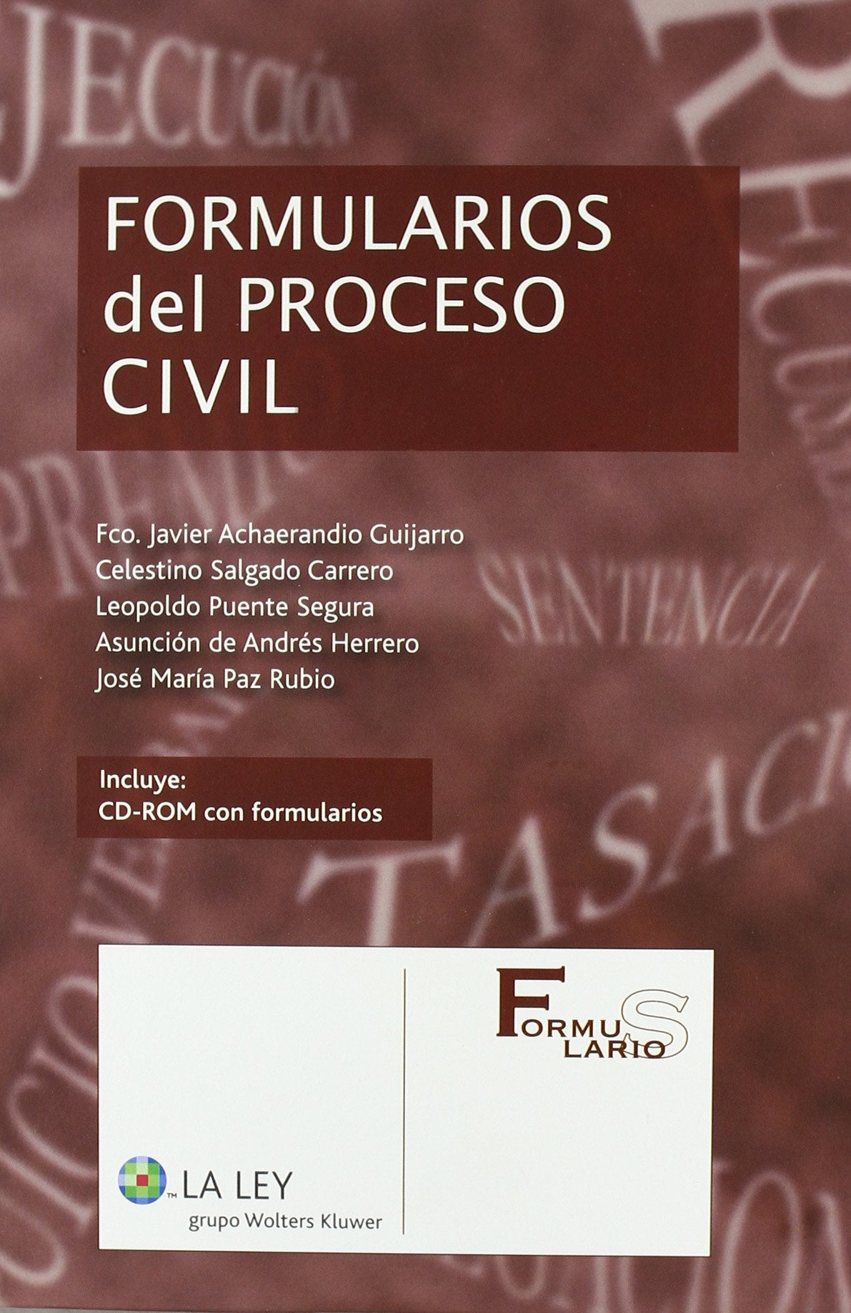 Formularios del proceso civil