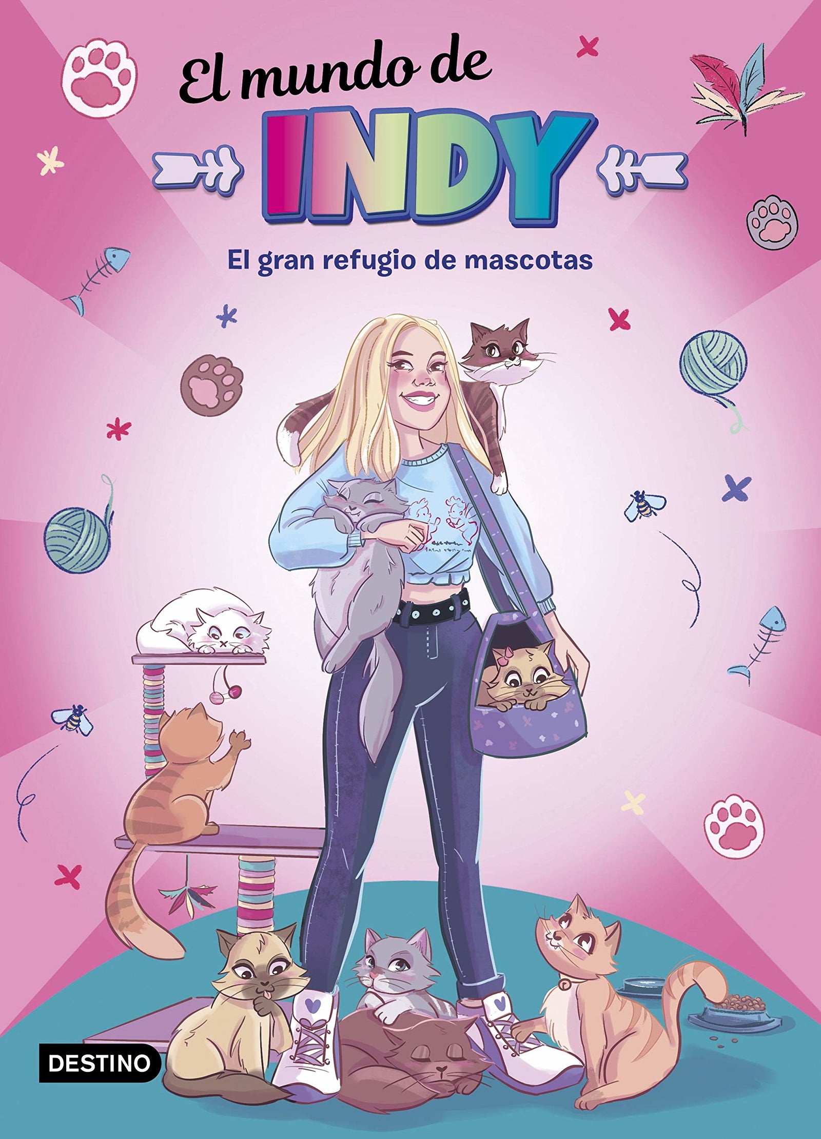 El Mundo de Indy. El gran refugio de mascotas: 3 (Jóvenes influencers)