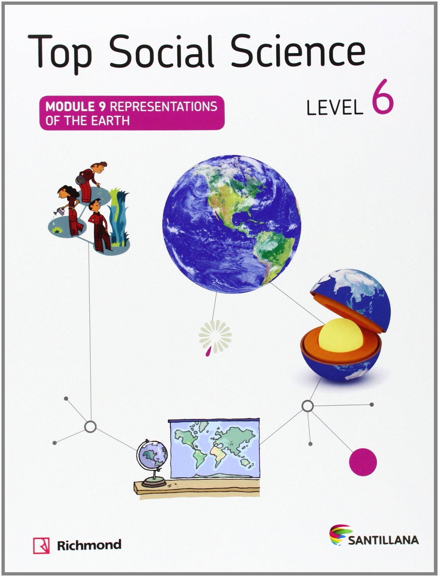 TOP SOCIAL SCIENCE 6 REPRESENTATIONS OF THE EARTH - 9788468020440 (BILINGUE 2014)