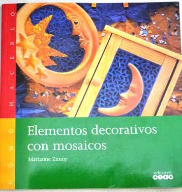 Elementos decorativos con mosaicos - como hacerlo -
