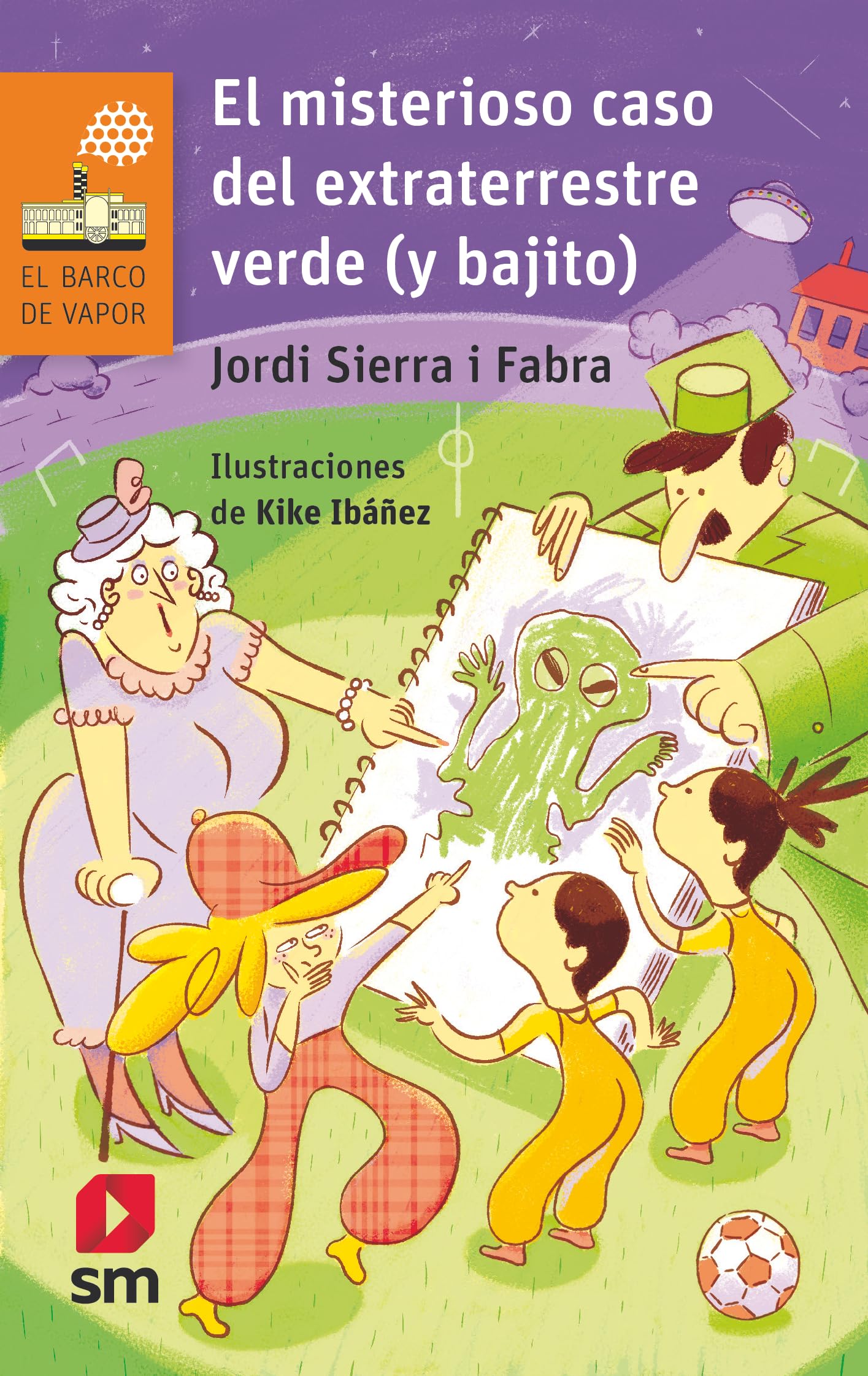 El misterioso caso del extraterrestre verde (y bajito): 283 (El Barco de Vapor Naranja)