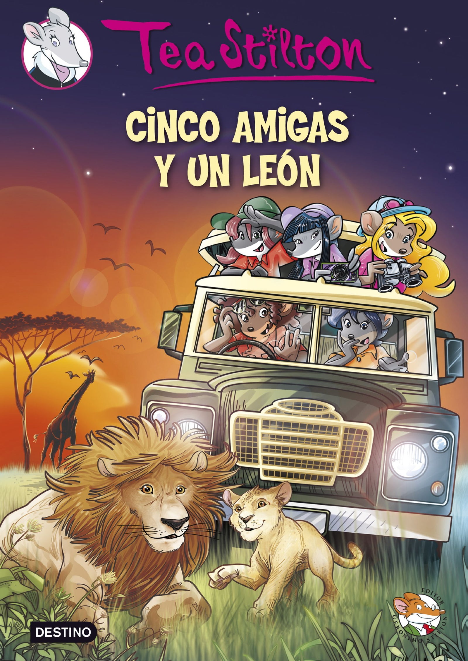 Cinco amigas y un león: Tea Stilton 17