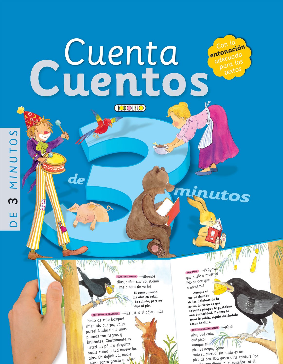 Cuenta cuentos de 3 minutos