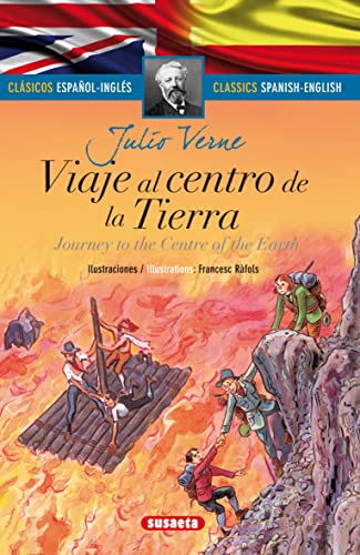 Viaje al centro de la Tierra (español/inglés) (Clásicos bilingües)