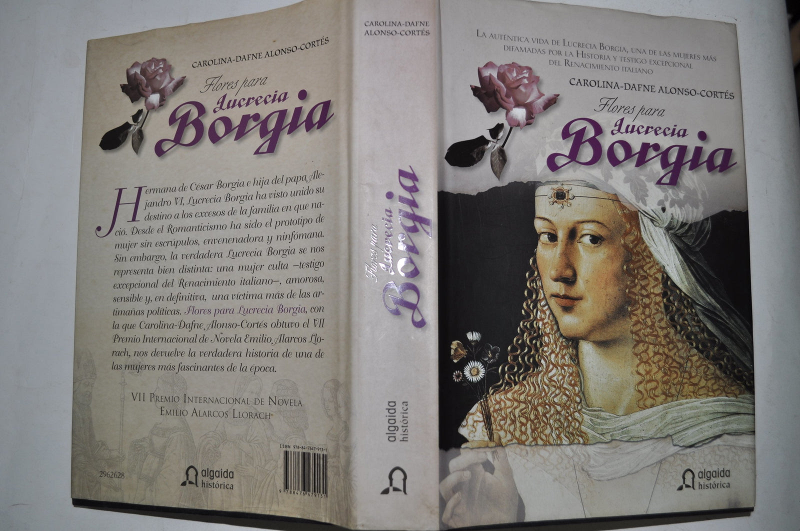 FLORES PARA LUCRECIA BORGIA-ALGAIDA (ALGAIDA LITERARIA/HISTORICA)