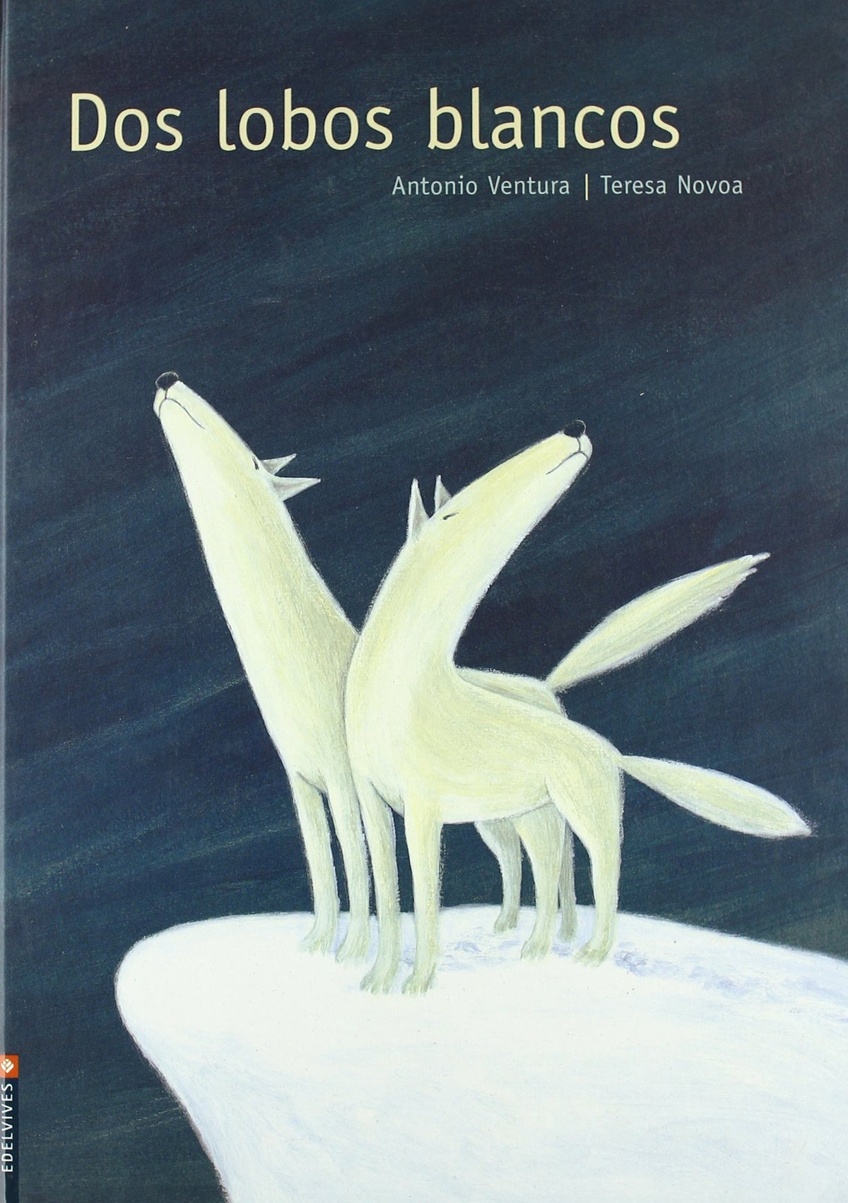 Dos lobos blancos