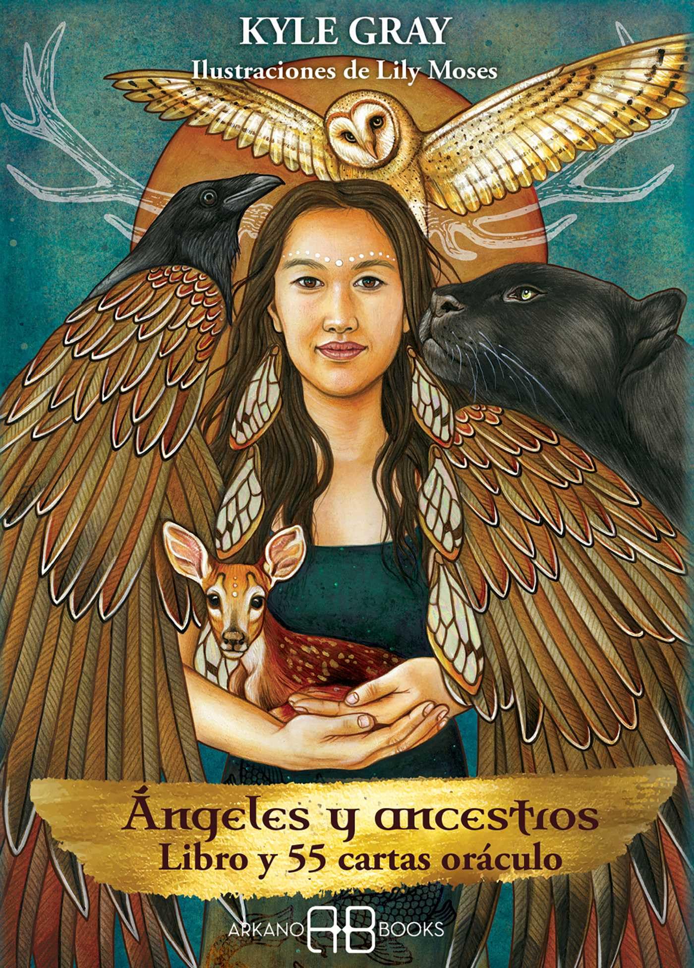 Ángeles y ancestros: Libro y 55 cartas oráculo: Libro y cartas oráculo (SIN COLECCION)