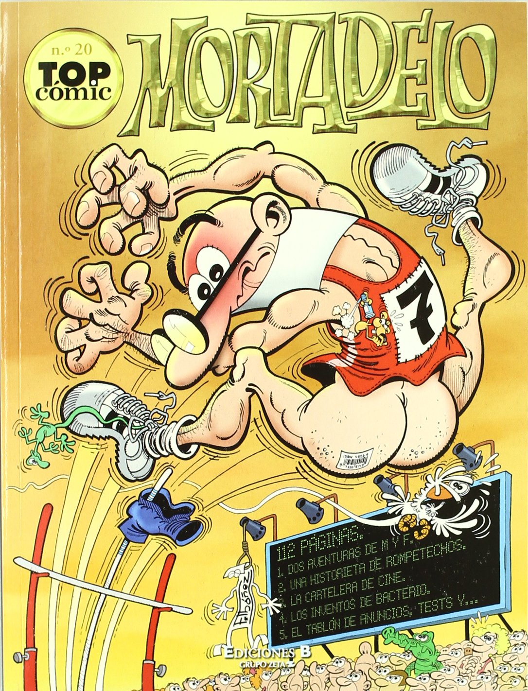 Esos kilitos malditos | En Alemania (Top Cómic Mortadelo 20) (Bruguera Clásica)