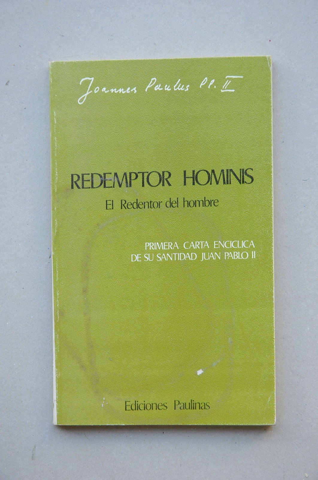 Redemptor hominis (el redentor delhombre)