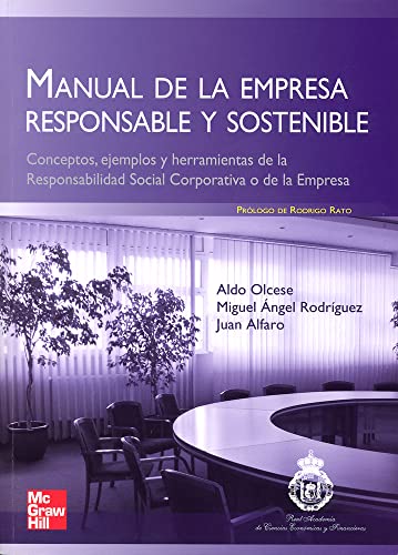 Manual de la Empresa Responsable y Sostenible. Conceptos y herramientas de la Responsabilidad Social Corporativa o de la Empresa - 9788448168636 (SIN COLECCION)